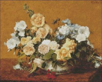 (image for) Fantin-Latour: Roses and other Flowers